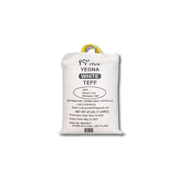 White Ethiopian Teff Flour