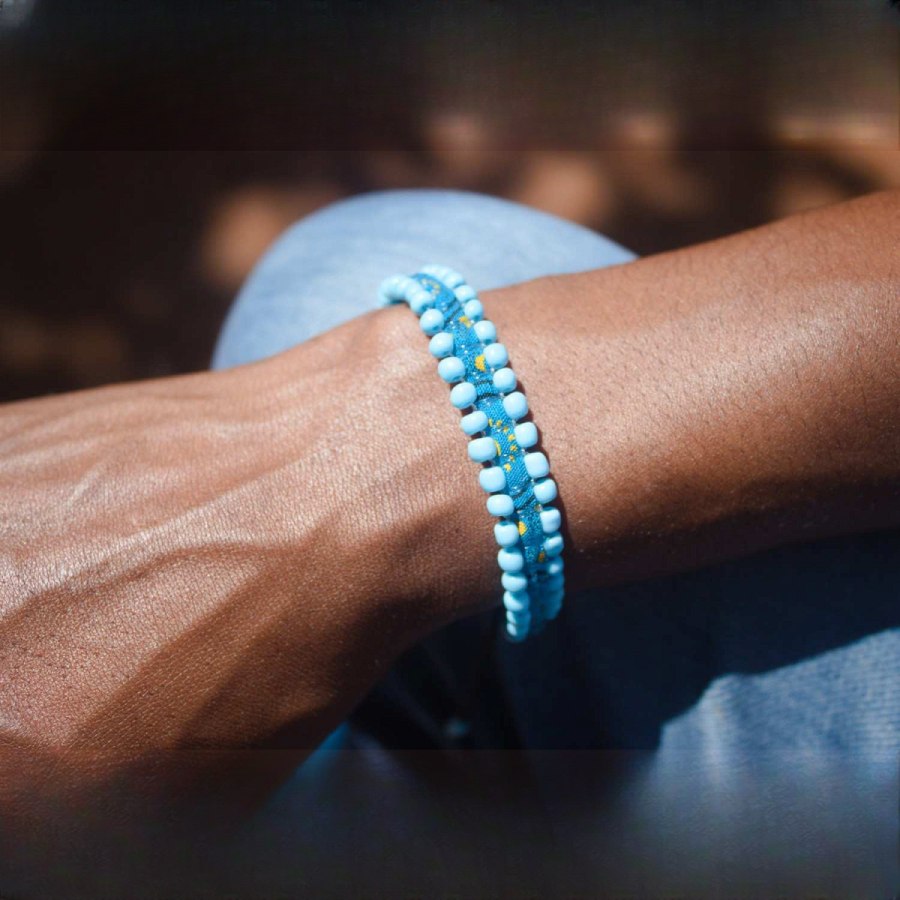 Shewshwe Bracelet Turquoise from Afrikart