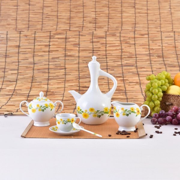  Traditional Ethiopian Coffee Set (Adey Abeba) – 23-Piece Ceramic  Collection 
