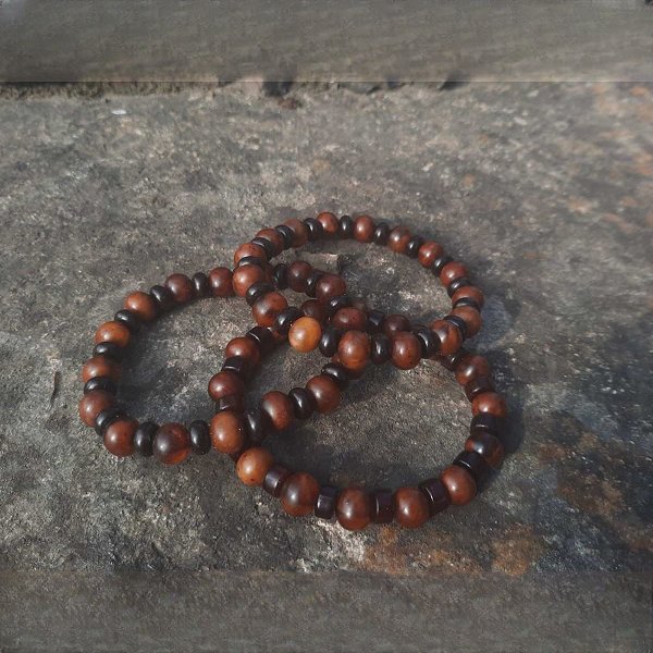 Rustic Amber Bracelet